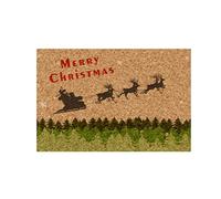 Songelt Tapis de sol de Noël avec différents motifs de dessin animé, tapis de bienvenue pour couloir et chambre à coucher, salon, vacances sur le thème festif