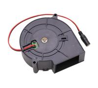 Songelt Ventilateur 12 V haute vitesse pour barbecue et boîtier PC 97 x 33 mm 5500 tr/min centrifuge avec entrée 5,5 x 2,1 mm