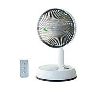 Songelt Ventilateur de bureau portable silencieux à 3 vitesses, alimenté par USB, ventilateur de table pliable pour la maison, le bureau, la chambre à coucher, l'extérieur, le bureau, les voyages