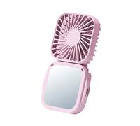 Songelt Ventilateur de cou pliable léger avec sangles de cou pour bureau, intérieur et extérieur