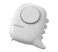 Songelt Ventilateur de cou portable à suspendre avec lumière USB Nihgt 3 vitesses réglables Refroidissement à main pour voyage, sport, bureau, extérieur