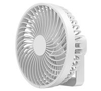 Songelt Ventilateur de plafond multifonction à 4 vitesses avec crochet 2000 mAh - Chargement USB - Auvent de jour à suspendre - Rechargeable