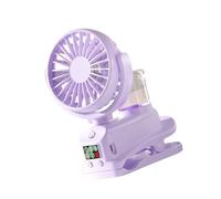 Songelt Ventilateur de table multifonction efficace 1200 mAh Texture ABS puissante et silencieuse pour voyage, bureau, extérieur, camping