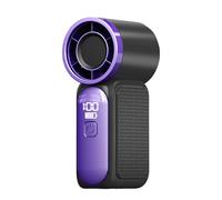 Songelt Ventilateur portable à 100 vitesses - Rechargeable - Multifonction - Refroidissement de voyage - Pour l'extérieur, le voyage, le bureau