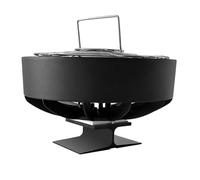 Songelt Ventilateur pratique pour four à circulation de chaleur avec 4 Flabellum pour camping en plein air et divers combustibles Utilisation quotidienne Patios Réchauffeurs de rassemblement