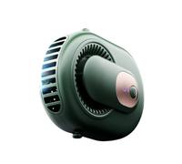 Songelt Ventilateur USB à suspendre à la taille - 14500 tr/min - Pour le travail, la randonnée, le camping, l'escalade - Alimentation mobile - Anti-poussière - Extérieur