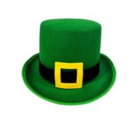 Songelt Vintage Leprechaun Homburg Panama Chapeau Western Porkpie Chapeau Fête pour les vacances irlandaises Accessoires photo Fedoras Chapeaux pour femmes, hommes, enfants