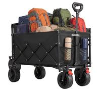 SONGMICS Chariot de Transport Pliable, avec Poignée, Charge 180 kg