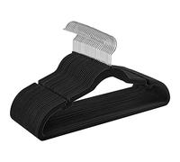 SONGMICS Cintres en Velours, Lot de 30, avec Encoches, Gain de Place | Antiglisse, Barre pour Pantalons, Crochet Pivotant à 360°, Épaisseur 0,6 cm, Longueur de 43 cm, Collection BREANNA CRF029B03