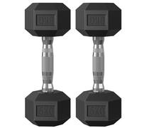 SONGMICS Haltères de 2x5 kg Adapté à l'Entraînement la Musculation
