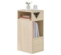 SONGMICS HOME Table de Chevet Snapsemble, avec Tiroir, 30 x 25 x 59,4 cm