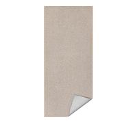 SONGMICS HOME Tapis de salon, 80 x 200 cm, antidérapant, décoration pour chambre à coucher, cuisine, entrée, salle à manger, lavable en machine, marron chameau TAR096K01