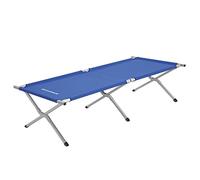 SONGMICS Lit de Camp Pliable 1 Personne, Lit d’Appoint, 210 x 72 x 45 cm, Capacité 110 kg , pour Camping, Randonnée, Voyage en Plein Air, Bleu GCB21L