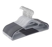 SONGMICS Lot de 30 Cintres en Plastique,Longueur de 42 cm Gris CRP20G30