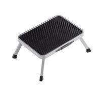 SONGMICS Marchepied 1 Marche Pliable, Escabeau, en Acier, Charge 150 kg