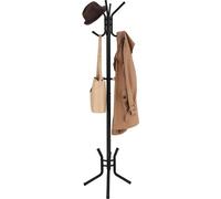 SONGMICS Portemanteau métallique hauteur 176cm stable Portemanteau noir RCR17B