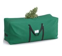 SONGMICS Sac de Rangement pour Sapin de Noël Artificiel, Housse de Protection pour Arbre jusqu'à 210 cm, Tissu Oxford 600D, Imperméable, Anti-poussière, Pliable, avec Poignées, Vert RXS003G03