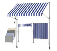 SONGMICS Store Banne Rétractable, Réglable en Hauteur, 250 x 180 cm