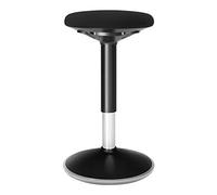 SONGMICS Tabouret Dynamique, Tabouret Assis Debout, Siège de Travail Rotatif à 360°, Ergonomique, Hauteur réglable 50-65 cm, Montage Simple, Noir OSC04BK