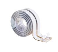 SONGMIky 2M Table Edge Corner Furniture Protector Strip Self Adhesive Transparent Kids Collision Proof Soft Bumper Baby Safety(2Mx48MM)