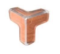 SONGMIky 4/10 Pièces Enfants Anti-Collision Coin Bord Protection Gardes Sécurité Silicone Protecteur Table Doux Transparent(T-4pcs)