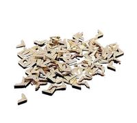 SONGMIky 50Pcs Metal Book Corner Protector Vintage Scrapbook Photo Album Notebook Menus Folder Protecting Golden Silver Bronze(Golden 50Pcs)