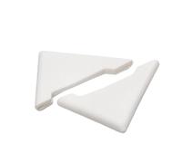 SONGMIky Housse De Protection d'angle Porte Voiture, 2/4 Pièces, Contre Les Rayures, en Silicone, Anti-Collision, Accessoires Automobiles(2Pcs White)