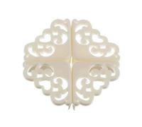 SONGMIky Housse De Protection for Coin Table À Angle Droit, Couleur PVC, 4 Pièces(White)