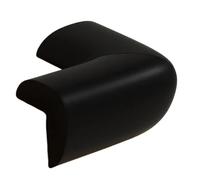 SONGMIky Lot De 4 Protections d'angle Souples for La Sécurité des Enfants - Protection Table Pré-adhésive for Meubles Et Bords Tranchants(Black)