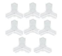 SONGMIky Protecteur De Bord Sécurité en Silicone for Enfants, 8/12/16 Pièces, Couverture Protection Coin Table Anti-Collision Souple Et Transparente for(8PCS T Shaped)