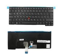 SONGOZD Clavier Interne Anglais Britannique sans rétroéclairage pour Ordinateur Portable ThinkPad L470 (FRU : 01EN537 01EN538)