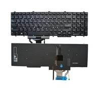 SONGOZD Clavier pour Ordinateur Portable Latitude P29E P53F P37F P48F P60F 0T9RCN CN-0FP37Y 0FP37Y FP37Y NSK-LL0BC Facile à remplacer(Backlight US)