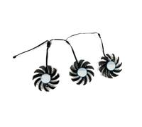 SONGOZD Ventilateur de Refroidissement 75MM, pour Gigabyte, Radeon RX 6600 6700 XT, RTX 3070 Ti, Carte Graphique Eagle