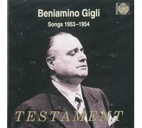 Gigli,Beniamino - Songs 1953 - 1954