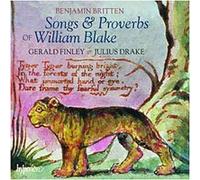 Britten : Songs & Proverbs of William Blake. Finley, Drake