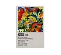 Songs by Adrianne Lenker Poster décoratif sur toile murale lumineuse et belle, convient pour bureau, chambre à coucher, peinture décorative pour créer la bonne atmosphère. Style sans cadre 60 x 90 cm