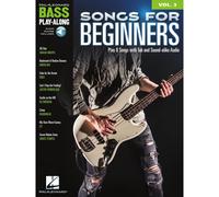 Songs For Beginners: Bass Play-Along Volume 3 - Book With Online Play-Along Audio Tracks