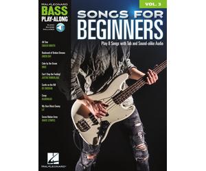 Songs For Beginners Hal Leonard Bass PLAY-along Vol.3