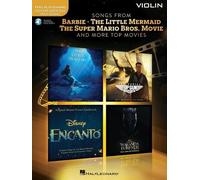 Songs From Barbie, The Little Mermaid, The Super Mario Bros. Movie, And More Top Movies For Violin With Online Audio Demo And Backing Tracks