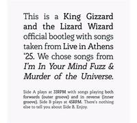 Songs From I'm In Your Mind Fuzz & Murder of the Universe Live In Athens '25 Vinyle
