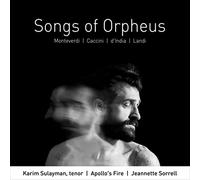 Songs of Orpheus Musique vocale baroque italienne