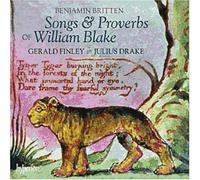 Britten : Songs & Proverbs of William Blake. Finley, Drake