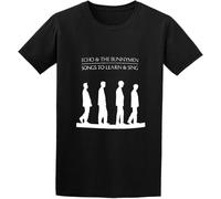 Songs to Learn & Sing by Echo and The Bunnymen T-Shirt Unisex Casual T-Shirts Summer Tshirts Top Black Manches Courtes(XX-Large)