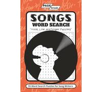 SONGS Word Search: Hook, Line, and Singer Puzzles for Song Writers and Lyricists