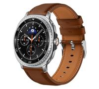 Songsier Bracelet Compatible avec Samsung Galaxy Watch 8 40mm 44mm/8 Classic 46mm Homme et Femme Véritable Cuir Remplacement Bracelet pour Samsung Galaxy Watch 8 44 mm 40mm /8 Classic 46mm