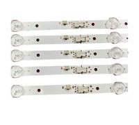 SONGYAWEIEU Bande de rétroéclairage LED 5 pièces/ensemble, 8LED, for RSNMU5036-B ONC50UB18C05 ONA50UB19E05 DLED50SMD 5X8(5 set For 5 TV)