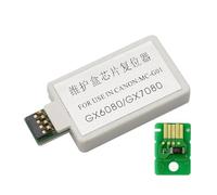 SONGYAWEIEU Réinitialiseur de Puce de boîte de Maintenance MC-G01, Compatible avec imprimante Can-on GX7070 GX6080 GX7080 G6091 GX7090 GX7091 GX7092, MCG01(Resetter with Chip)