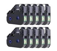 SONGYAWEIEU Ruban MK-RS100B 3604B001 for imprimante d'identification de câble Can-on, 10 pièces, Mk2600 Mk2500 Mk2100 Mk2000 Mk1500 Mk1100 Mark 1 Pro Mk1000