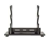 Songying Porte-épée Support Cintre D'épée Samouraï Présentoir Katana Stand, Porte-épée Samurai Épée Stand, Noir, 3 Couches