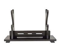 Songying Porte-épée Support Cintre D'épée Samouraï Présentoir Katana Stand, Porte-épée Samurai Épée Stand, Noir, 2 Couches